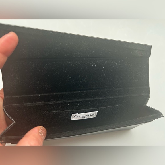 DIOR Black Leather Glasses Case - Picture 5 of 11